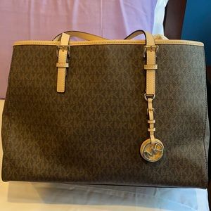 Michael Kors Monogram Tote Bag